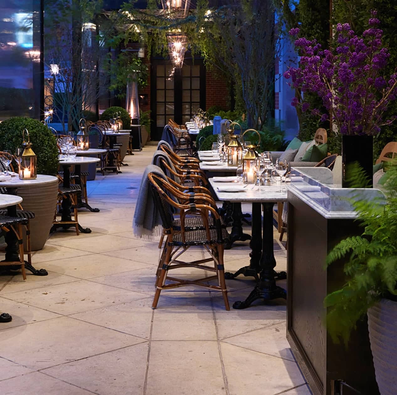 Tables d'extérieur Restaurant