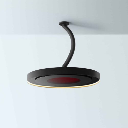 Bromice Eclipse Smart-Heat Chauffage électrique d'extérieur mât courbe